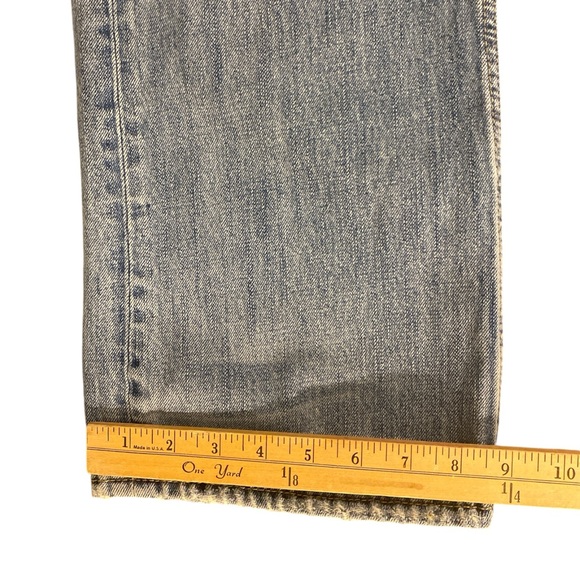 American Eagle Jeans Men’s 31X31 Blue Bootcut Light Wash Distressed Grunge Y2K - Picture 11 of 11